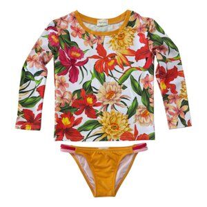 PACIFIC RAINBOW - SWIMMING SET - FLORAL - 5Y - NEW NO TAG